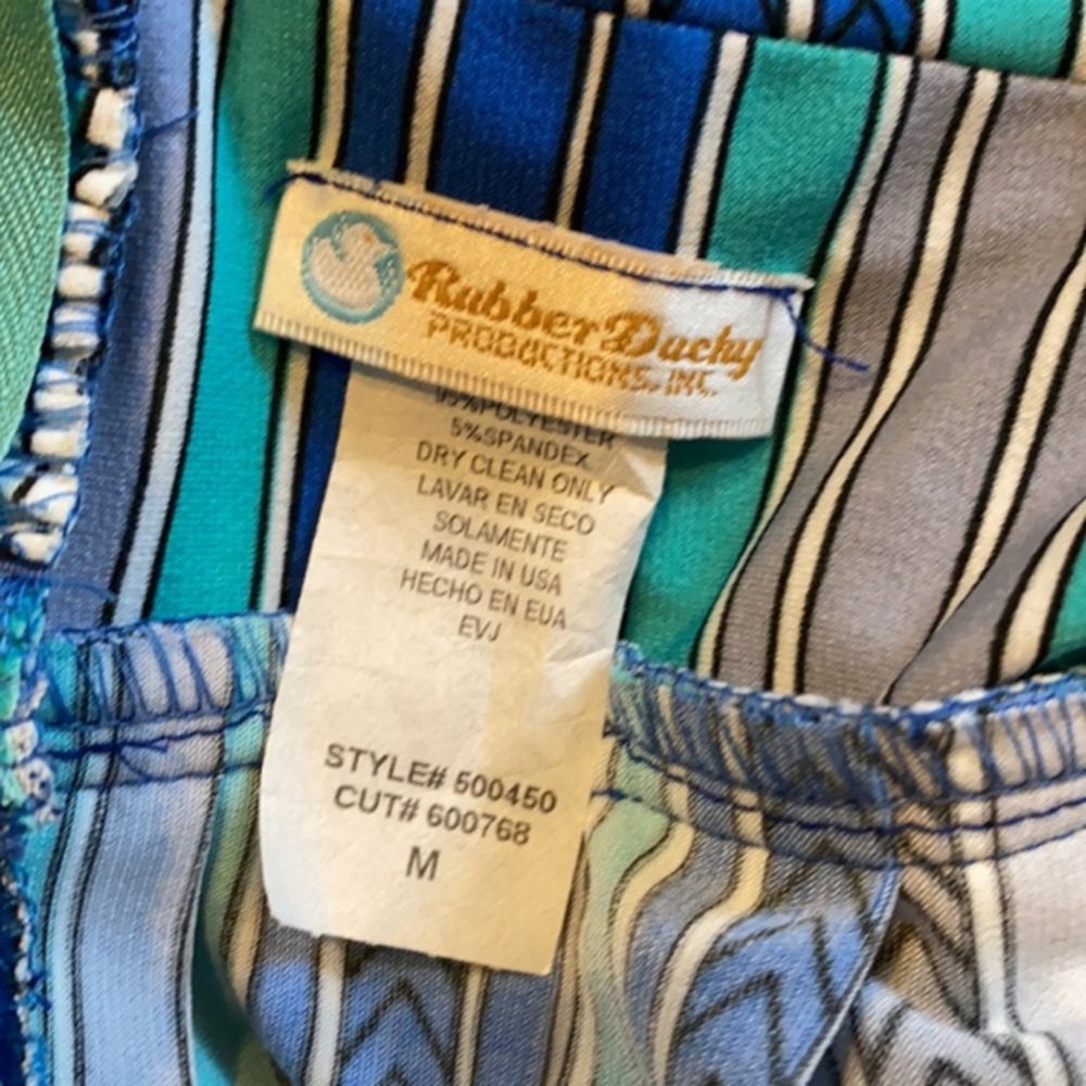 Rubber Ducky‎ beautiful Jewel tone halter dress - Picture 5 of 6